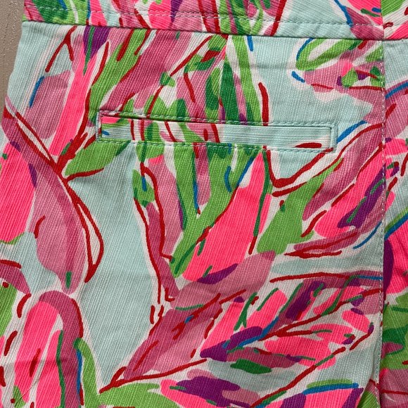 Lilly Pulitzer Buttercup Abstract Shorts - SZ 000.  C-HC - Picture 7 of 7